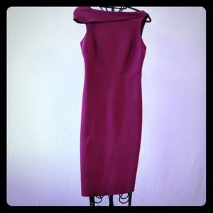 RACHEL Rachel Roy || Asymmetrical Maroon || SZ4